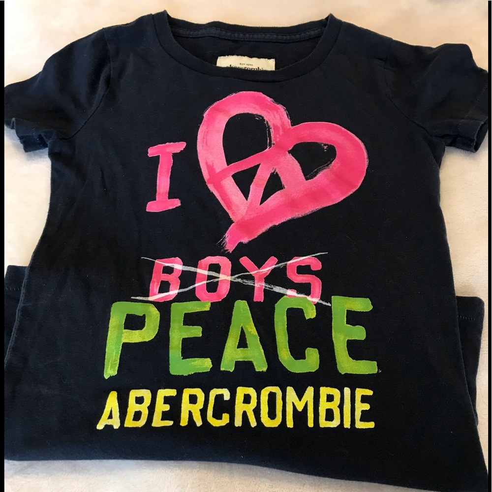 Abercrombie and Fitch Navy T-shirt